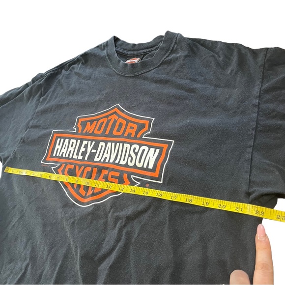 Harley Davidson, black short sleeve cotton T-shirt Kinnelon New Jersey XL - Picture 9 of 10